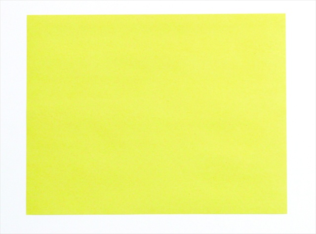 8.5 x 11 In. Plain Newsprint Arithmetic Paper, Canary, Pack - 500