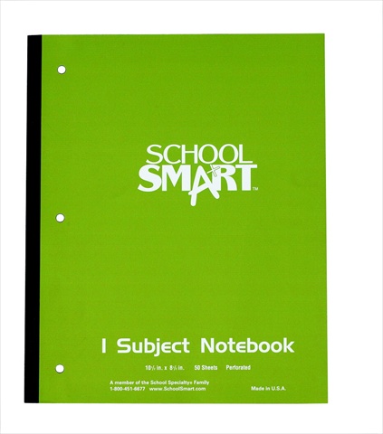 8 x 10.5 In. 3-Hole Punched Wireless Notebook- 50 Sheets