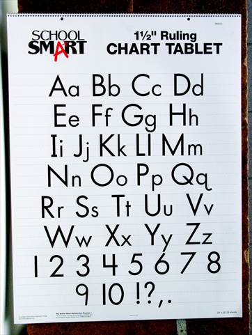 Picture of School Smart 085335 24 x 32 In. Chart Tablet- 25 Sheets- 1.5 In. Skip Line