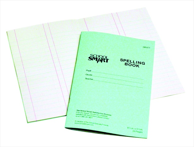 Picture of School Smart 085471 Ruled Blank Spelling Book- Pack - 48