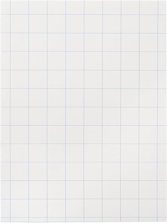 Cross-Section Ruled Drawing Paper - White - 9 x 12 in.