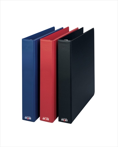 2 In. Vinyl Round Ring Binder, Blue