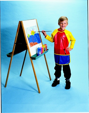 Picture of School Smart 086530 Apron Vinyl 3-6 Yrs Old - School Smart