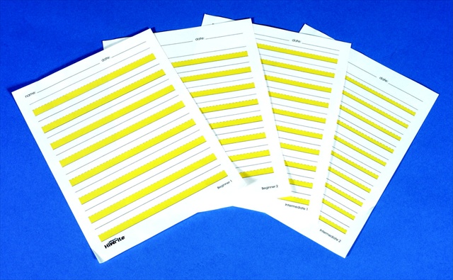 Picture of Abilitations 089662 Integrations High Lighted Hi-Write Beginner 2 Paper&#44; Pack - 100