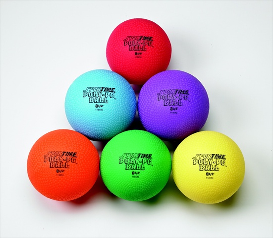 8.5 In. Poly-Pg Grade Balls, Set Of 6