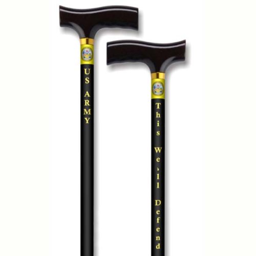 Picture of Alex Orthopedic MP-15281 Straight Adjustable Cane - US Army