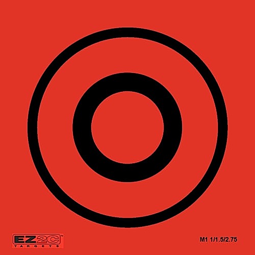 EZ2CM01 Mini Targets Style 1- Pack-25
