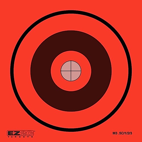 EZ2CM03 Mini Targets Style 3- Pack - 25