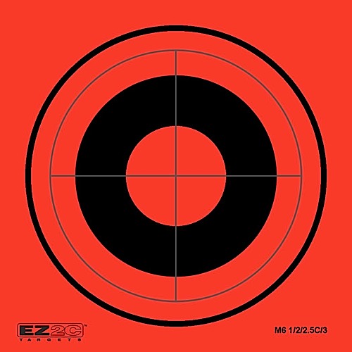 EZ2CM06 Mini Targets Style 6- Pack-25