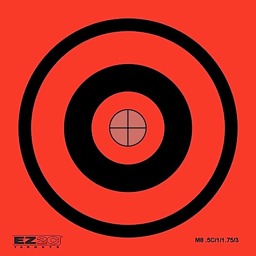 EZ2CM08 Mini Targets Style 8- Pack - 25