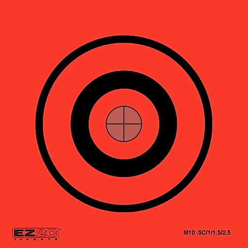EZ2CM10 Mini Targets Style 10- Pack - 25