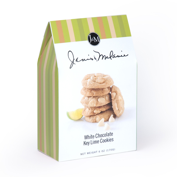 Picture of JM Foods WCKL71 White Chocolate Key Lime Traditional Cookies- 6 oz.