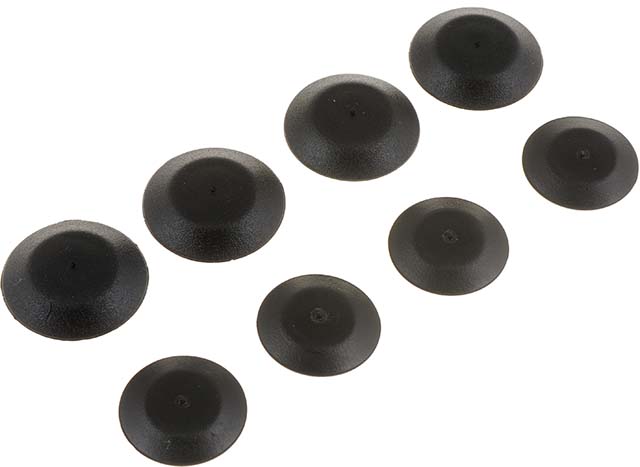 Dorman 2411 Universal Black Plastic Plug Button Assortment