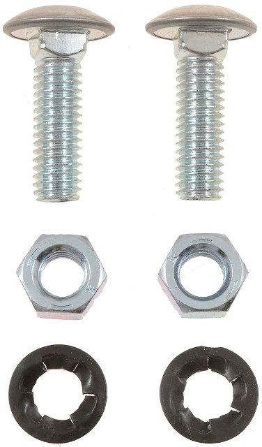 45366 0.43-14 x 1.5 In. Bumper Bolt & Nuts - Stainless Steel
