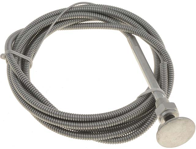 55196 Control Cables With 1 In. Chrome Knob- 6 Ft. Length