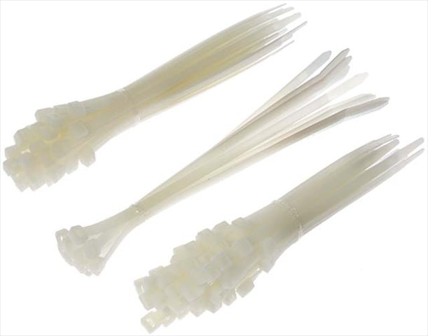 Dorman 83763 6, 8 & 10 In. Heavy Duty White Wire Ties 100 Pieces