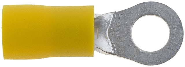 Picture of Dorman 85414 12 10 Gauge Ring Terminal- No. 10- Yellow