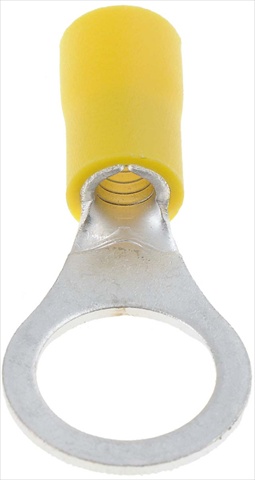 Picture of Dorman 85417 12 10 Gauge Ring Terminal- 0.38 In.- Yellow