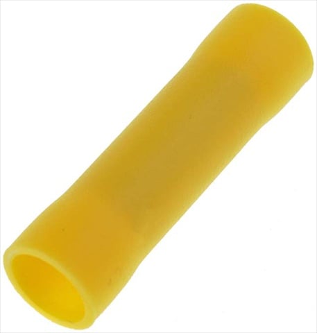 85437 12 10 Gauge Butt Terminal, Yellow