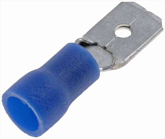 85453 16 14 Gauge Male Disconnect, 0.250 In., Blue
