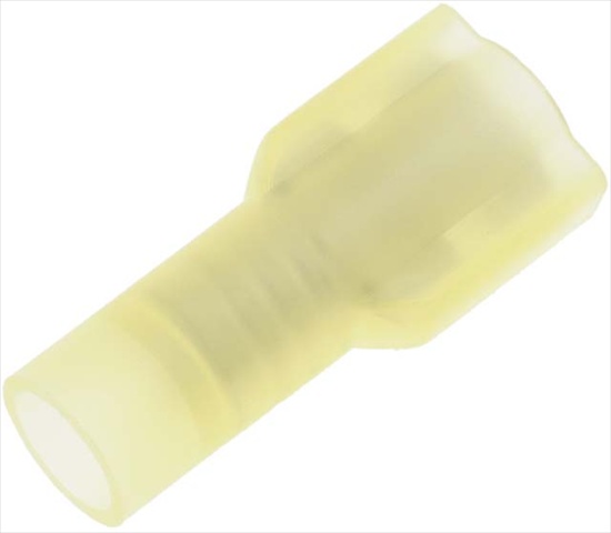 85472 16 14 Gauge Female Fully Insulated Quick Disconnect, 0.25 In.