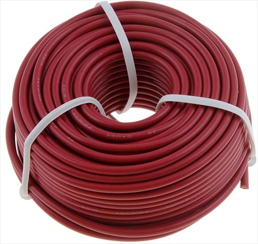 86750 20 Gauge Red Primary Wire Card