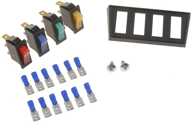 Dorman 86923 Multiple Rocker Kit Red, Blue, Amber And Green