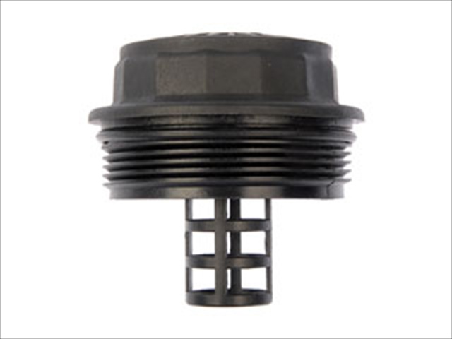917004 Engine Oil Filter Cap - Black - Plastic - Direct Replacement - Enhanced Durability