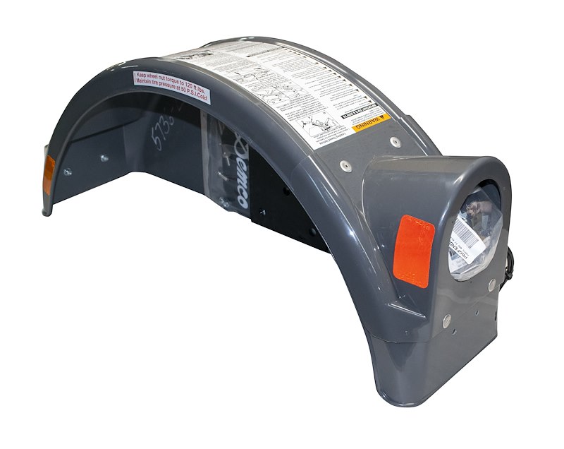 5736 Karkaddy Left Fender Assembly With Sealed Light