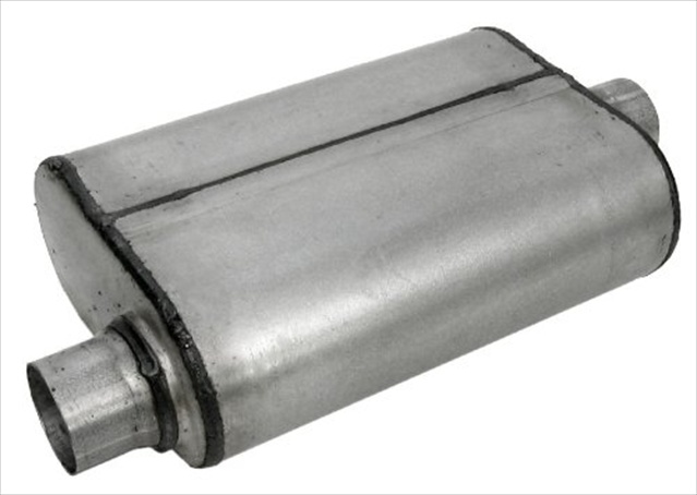 17656 Welded Muffler Inlet & Outlet 2.5 In.