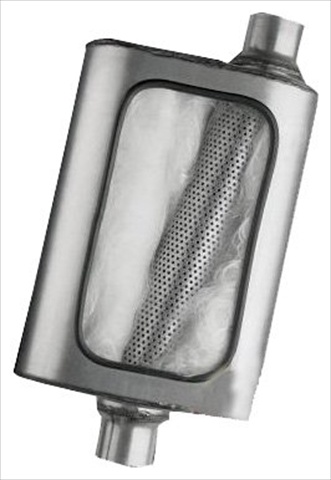 17658 Welded Muffler Inlet & Outlet 2.25 In.