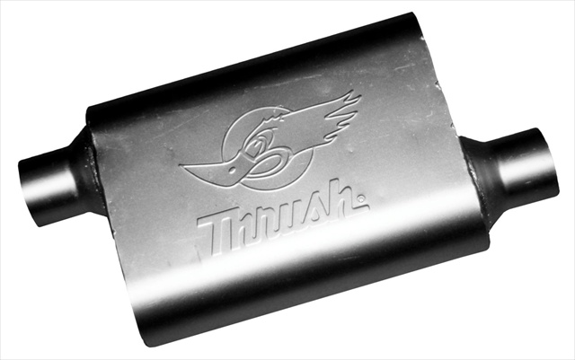 17659 Welded Muffler Inlet & Outlet 2.5 In.