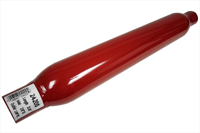 24200 Glass Pack Muffler 25 In.