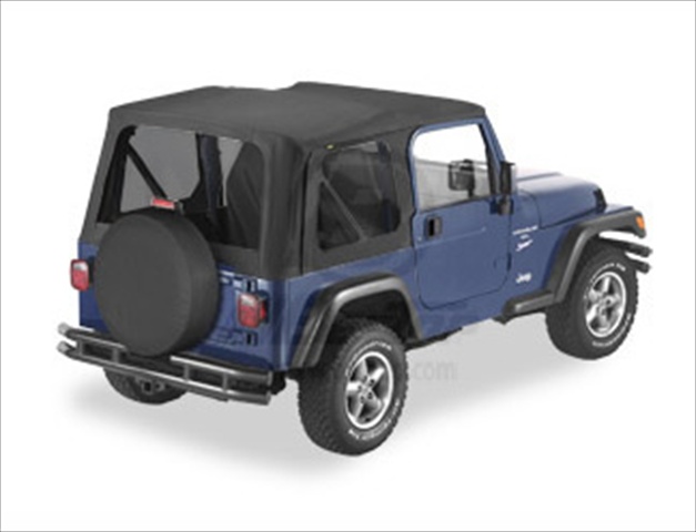 5119335 Replace A Top With Tinted Windows For Wrangler, 2003 2006 Black Diamond