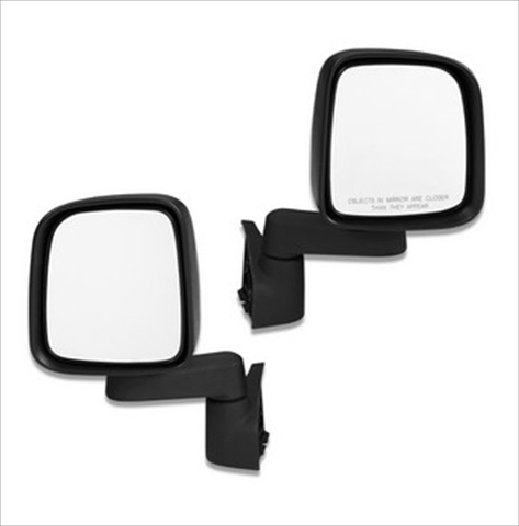5126101 Highrock 4 x 4 Replacement Mirrors For Wrangler & Wrangler Unlimited, 2003 2006