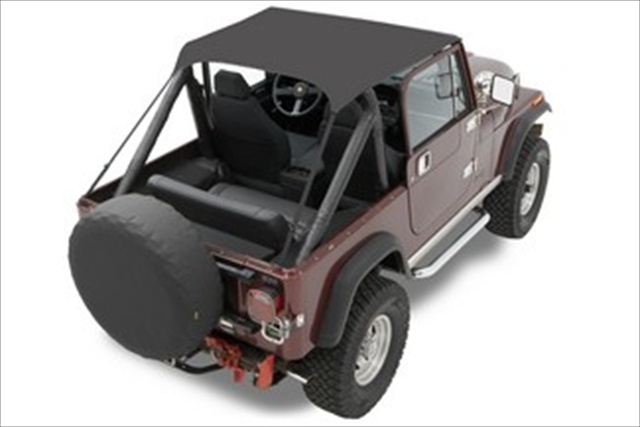 5250701 Traditional Bikini Tops For Cj 5, 1976 1983, Black
