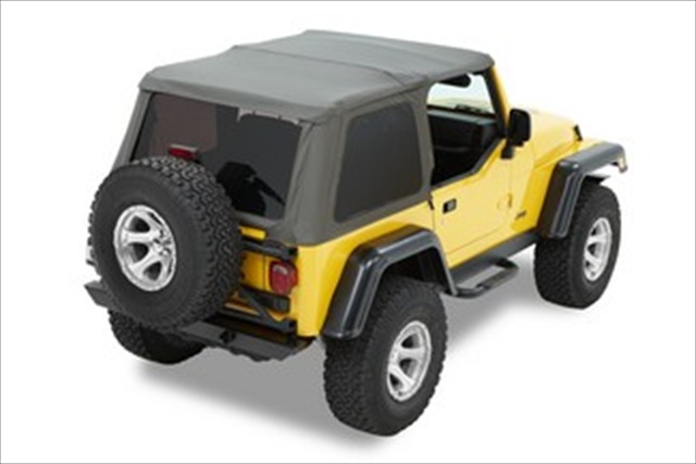 Trektop Slantback Soft Top For Jeep 1997-2006 Wrangler TJ