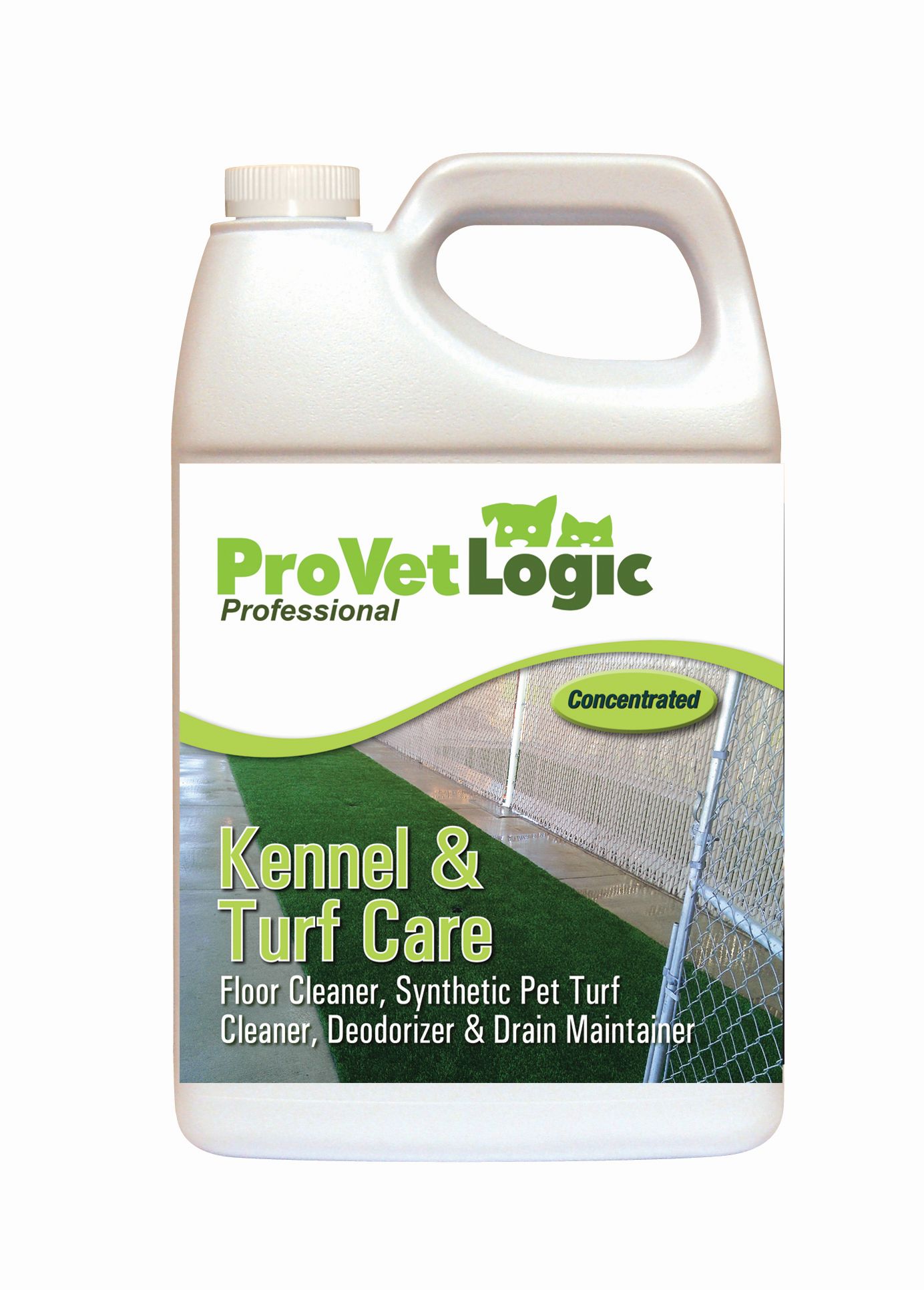 Picture of ProVetLogic V02-14MN Kennel Care Enzymatic Floor Cleaner & Drain Maintainer 1 Gallon EZ Pour Bottle- Pack 4