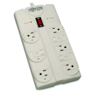 Super Surge Protector, 8-Outlet, Gray