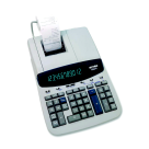 Picture of Victor 1095838 12-Digit Fluorescent 2-Color Commercial Heavy Duty Loan Wizard Printing Calculator&#44; Gray