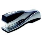 Ergonomic Optima Grip Stapler - Silver - Full Strip - Jam-Free Performance