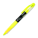 Liquid Ink Highlighter - Chisel Tip - Yellow - Pack of 12 - Fade Resistant Ink