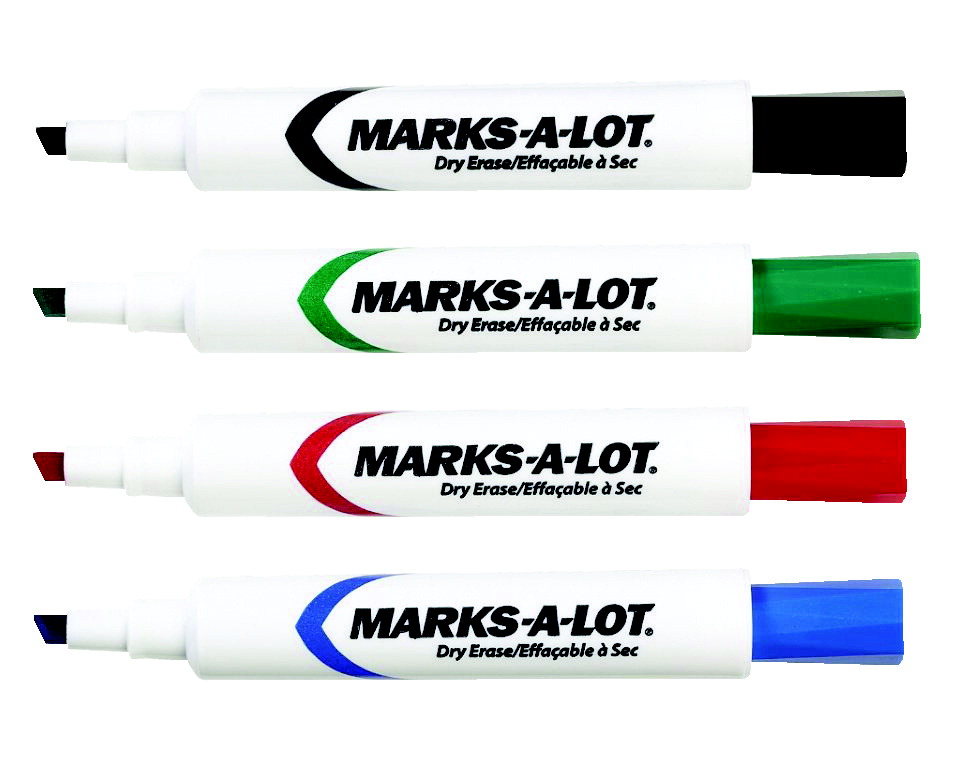 Picture of Avery Marks A Lot Low Odor Non-Toxic Dry Erase Marker - Pack Of 24