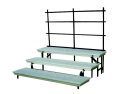 Foldable Straight Transport Riser - Gray - 72 L x 54 D x 24 H In.