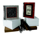 6 x 6 In. Spiral Bookmaking Classroom 12 Pack