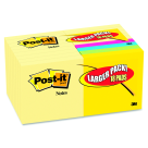 Sticky note Post It Notes 100 Sheets - Pads 3 x 3 In. 18Per Pack Assorted