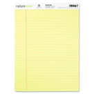 Picture of Nature Saver Recycled Pad Legal Ruled 8.5 x 11.75 In. 50 Sheets Canary Pack - 12