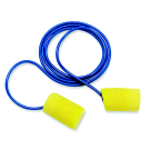 Picture of Aearo 1312989 Classic Earplugs Moisture Resistant Corded Yello With Blue