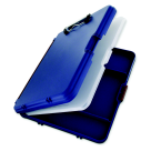 Saunders 1313423 6-Internal Divided Section Workmate Ii Clipboard, Blue