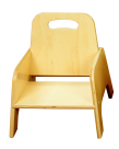 Picture of Bird In Hand 1320384 Chair Stacking 5 In. H Seat Toddler